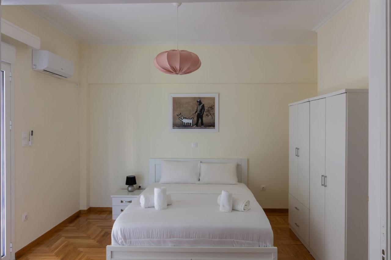 Bright And Spacious 2-Bedrooms Apartment In Athens Exterior photo